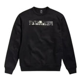 G Star Sweater Flight Deck Back Graphic Black